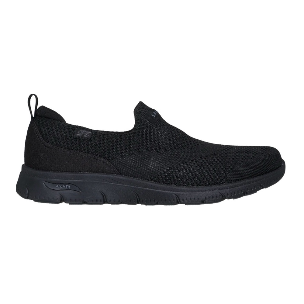 Skechers Arch Fit Refine 2.0 Cascade Black Slip-On Shoes 6.5 - Picture 4 of 9